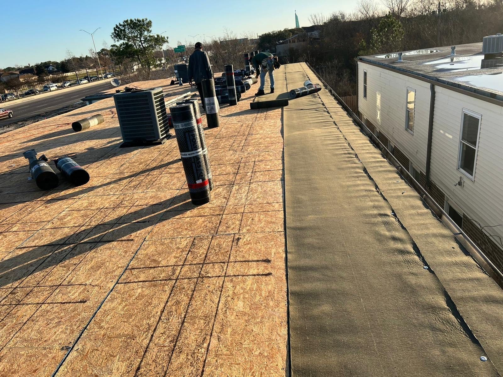 Roofing Estimate commercial repair