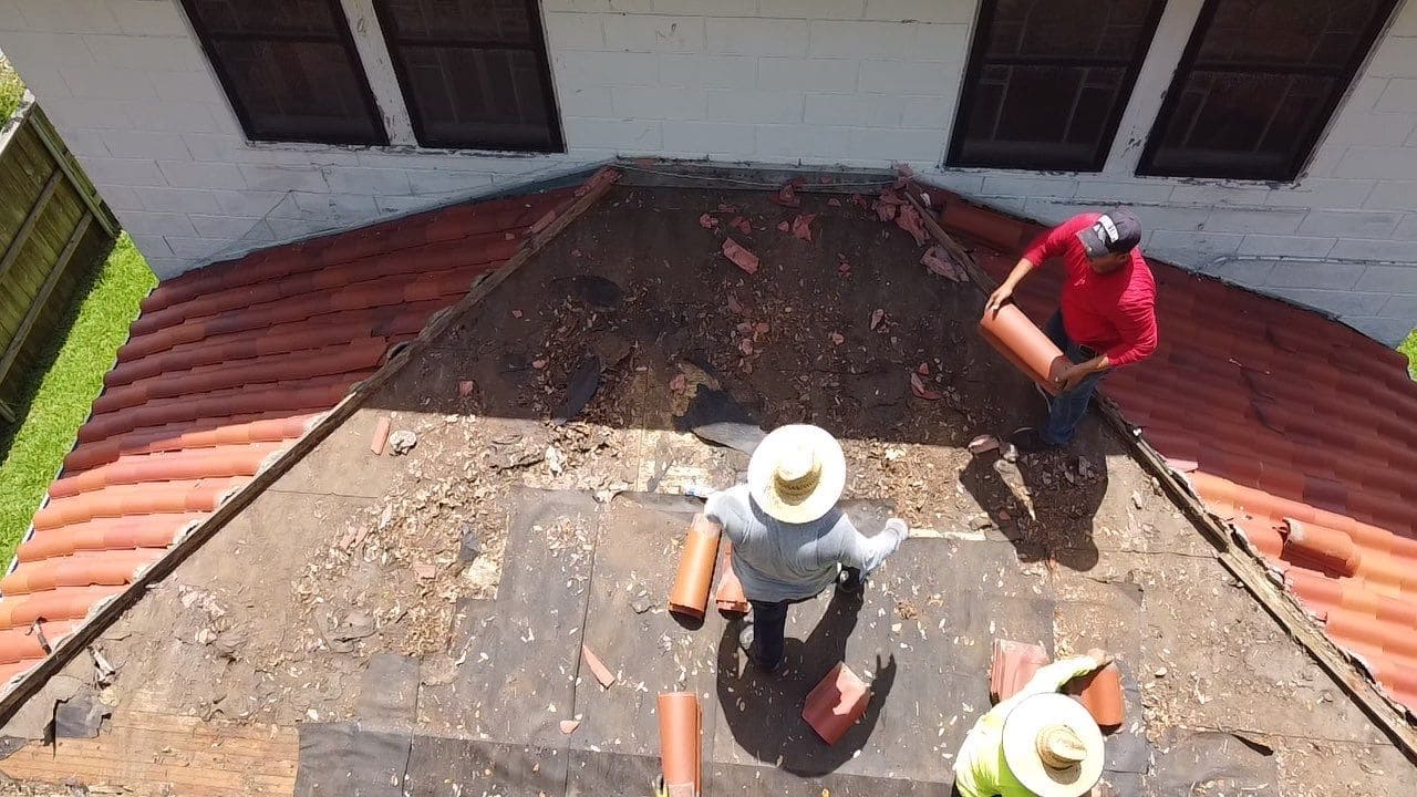 Tile Removal and Preparation